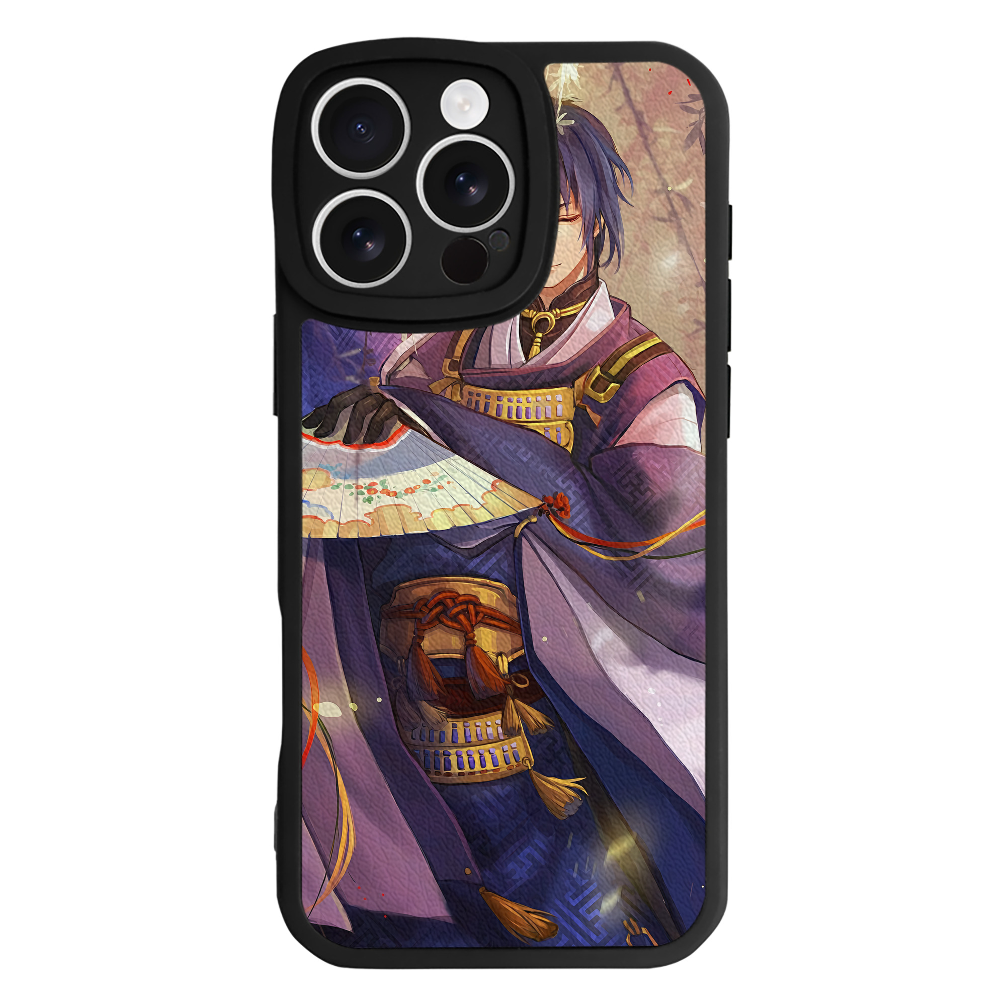 （画像用） 刀剣乱舞 Touken Ranbu 【iPhone 16シリーズ対応】シリコンスマホケース（レザー調） 材質：シリコン